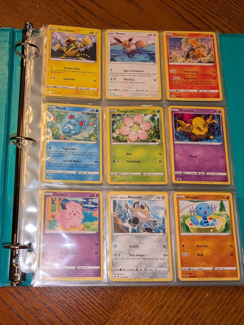 Pokemon Cards Binder 🔥 Pokemon Trading Cards Lot Collection